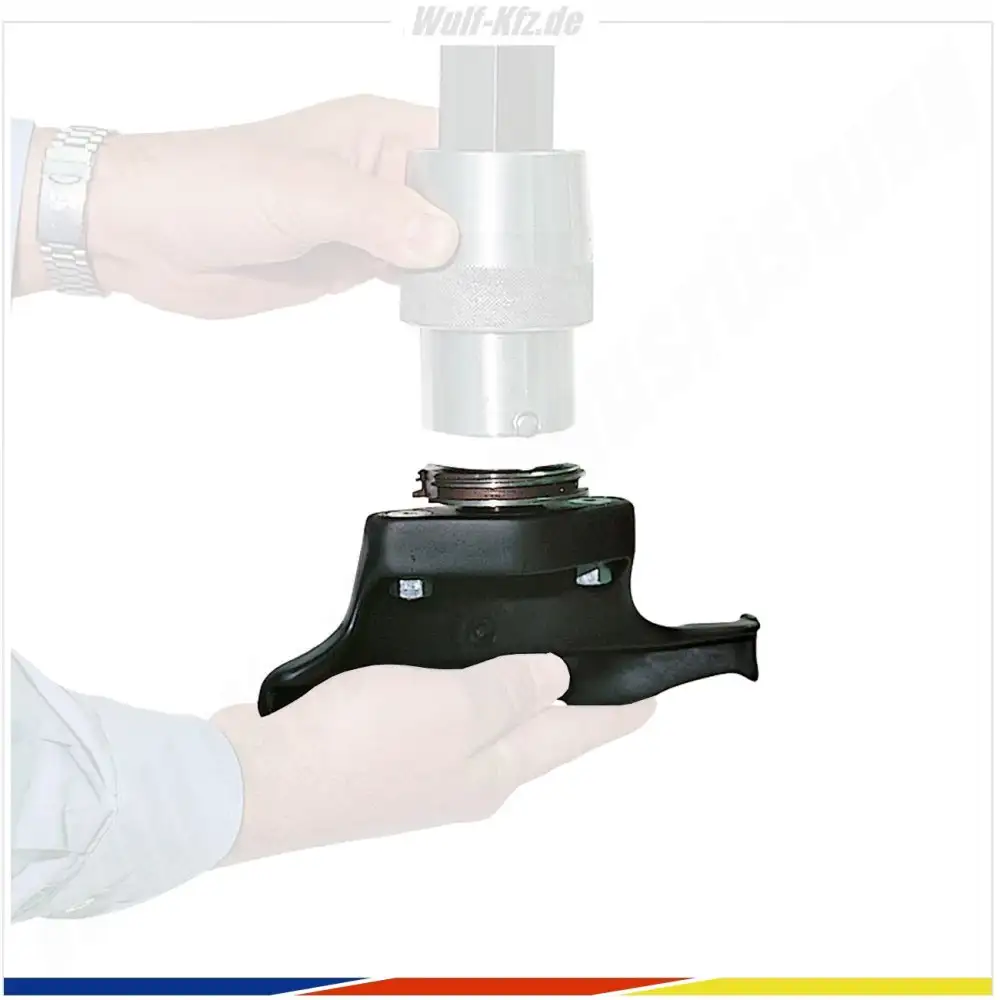 Ravaglioli Montagekopf aus Kunststoff mit Adapter RAV G800A72